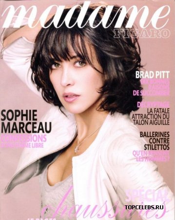 Sophie Marceau в журнале "Madame Figaro"