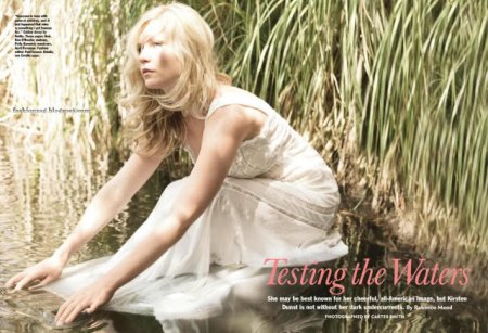 Kirsten Dunst в журнале Allure (декабрь 2009)