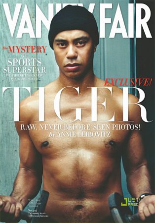 Tiger Woods в журнале Vanity Fair (февраль 2010)