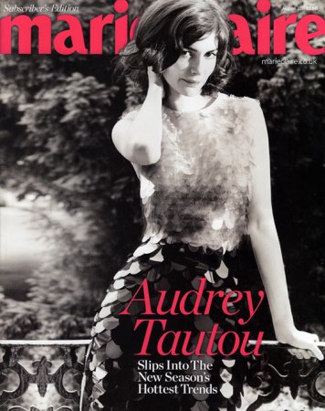 Audrey Tautou в журнале Marie Claire UK (август 2011)